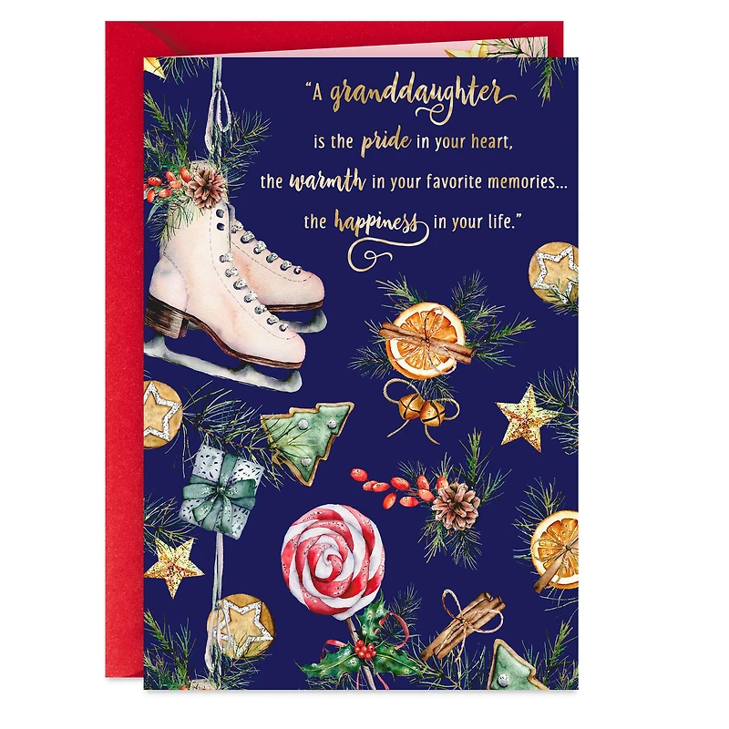 The Pride in My Heart Christmas Card for Granddaughter for only USD 2.00 | Hallmark