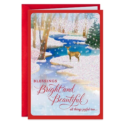 Blessings Bright and Beautiful Christmas Card for only USD 1.98 | Hallmark