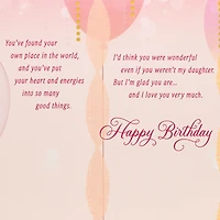 Raising You Was One of My Biggest Joys Birthday Card for Daughter for only USD 8.99 | Hallmark