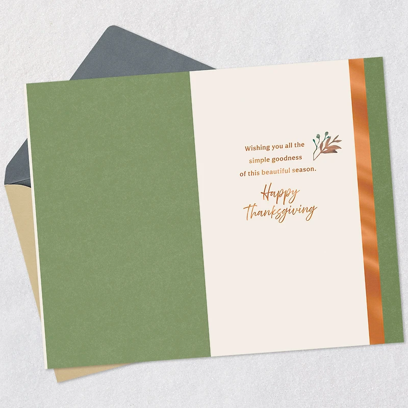 Wishing You All the Goodness of the Season Thanksgiving Card for only USD 3.99 | Hallmark