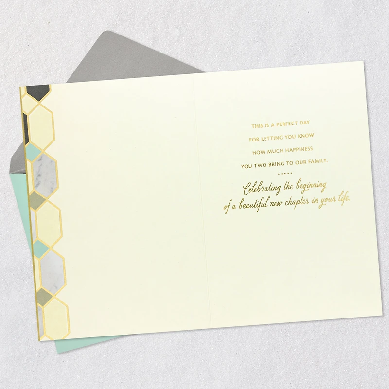 Celebrating This Beautiful New Chapter Wedding Card for Grandson for only USD 4.59 | Hallmark