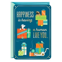 A Human Like You Birthday Card from Pets for only USD 2.99 | Hallmark