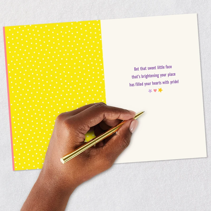 That Sweet Little Face New Baby Girl Card for only USD 2.50 | Hallmark