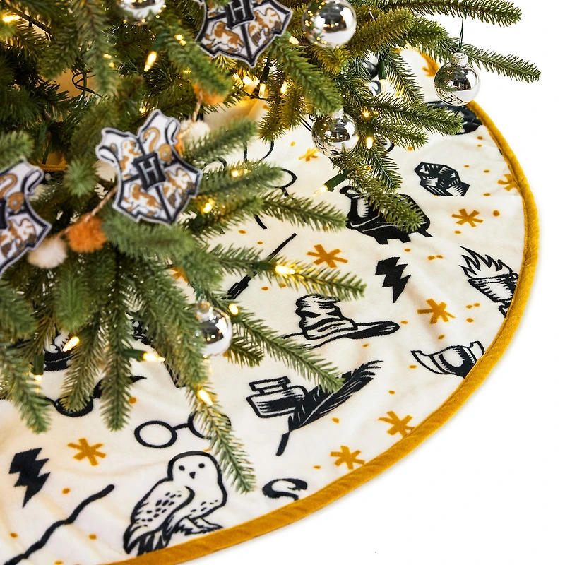 Harry Potter™ Fabric Hallmark Tree Skirt, 48" for only USD 22.99 | Hallmark