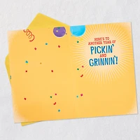 Pickin' and Grinnin' Funny Musical Birthday Card With Motion for only USD 9.99 | Hallmark