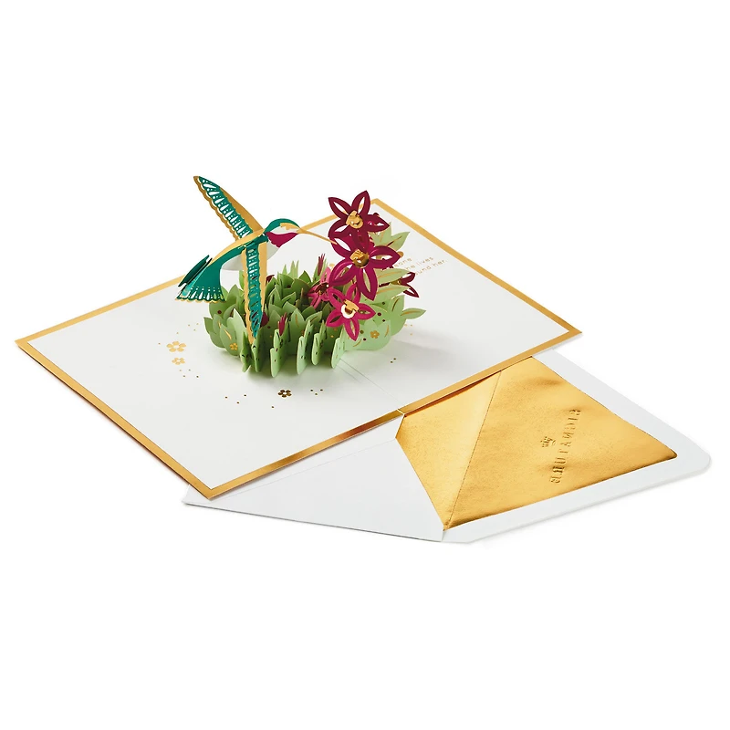 You're a Blessing Hummingbird 3D Pop-Up Mother's Day Card for only USD 12.99 | Hallmark