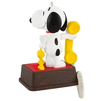 Peanuts® 75th Anniversary Hello, Snoopy! Ornament With Sound for only USD 37.99 | Hallmark