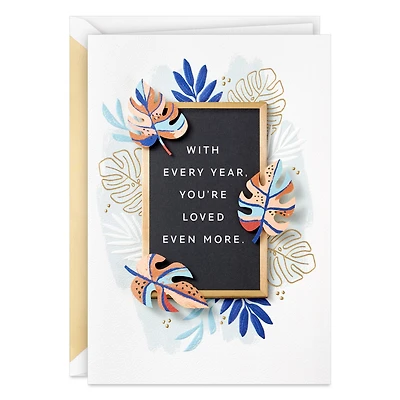 You're Loved More Every Year Father's Day Card for only USD 9.59 | Hallmark