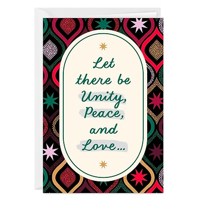 Unity, Peace and Love Custom Kwanzaa Card for only USD 4.99 | Hallmark