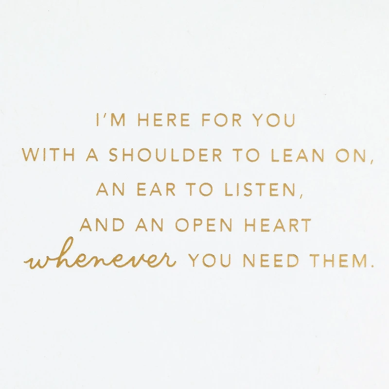 ArtLifting You're Not Alone Encouragement Card for only USD 3.99 | Hallmark