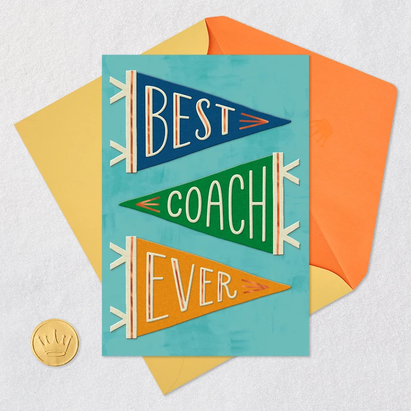 Best Coach Ever Thank You Card for only USD 2.99 | Hallmark