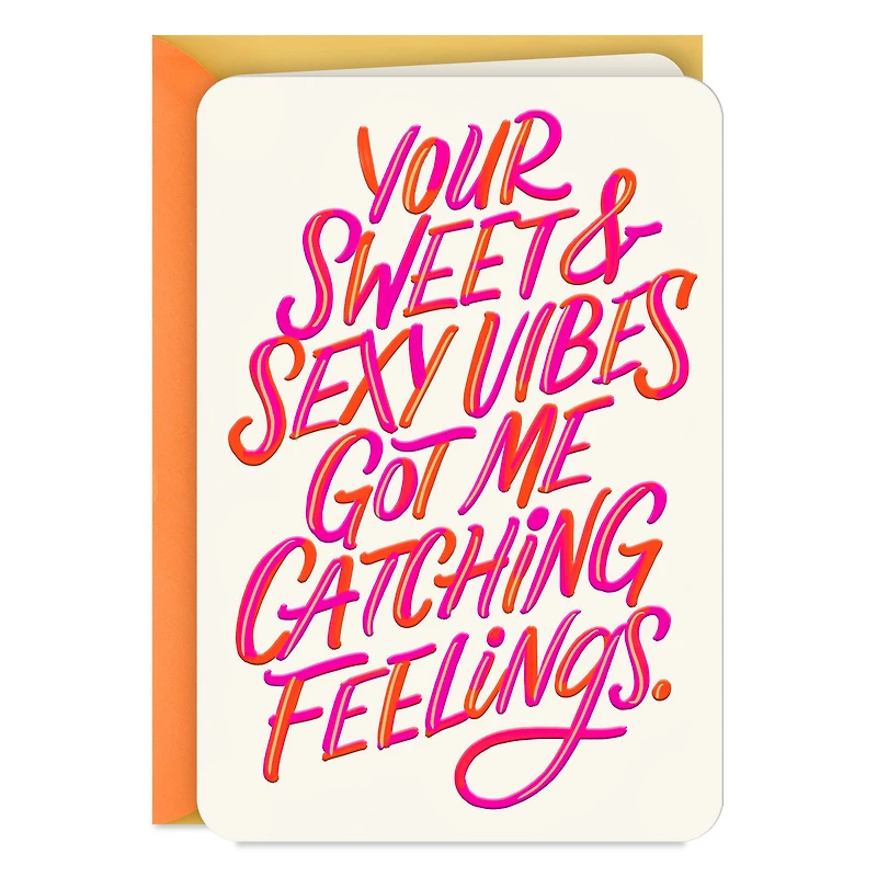 You Got Me Catching Feelings Romantic Card for only USD 2.99 | Hallmark