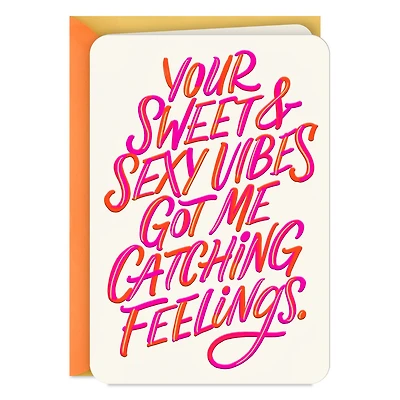 You Got Me Catching Feelings Romantic Card for only USD 2.99 | Hallmark