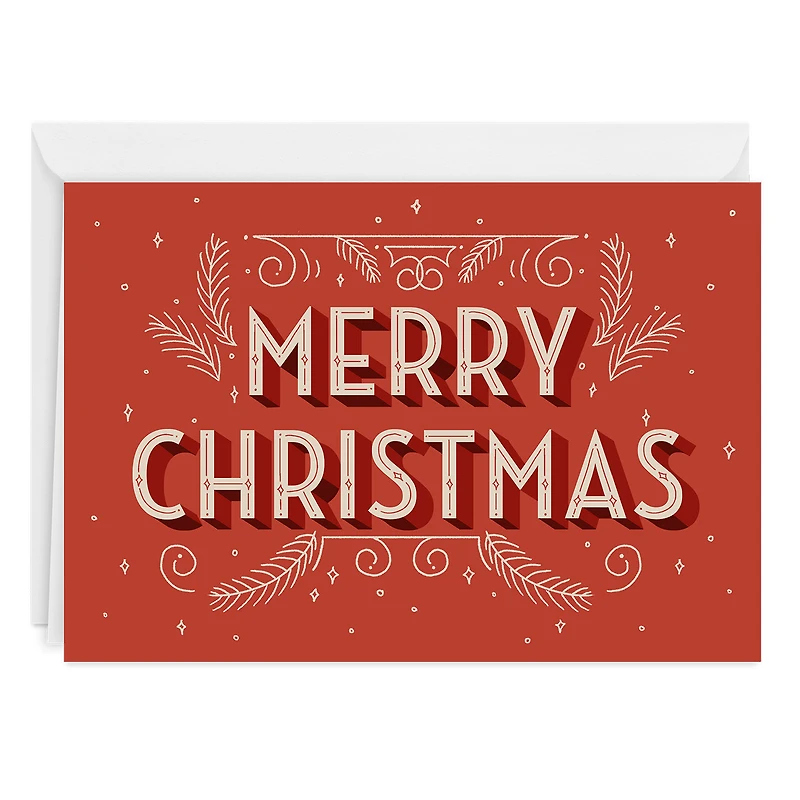 Vintage Festive Custom Christmas Card for only USD 4.99 | Hallmark