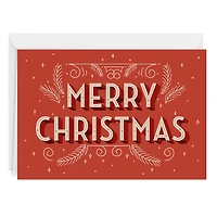 Vintage Festive Custom Christmas Card for only USD 4.99 | Hallmark