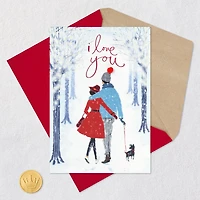 Saying I Love You Romantic Christmas Card for only USD 5.99 | Hallmark