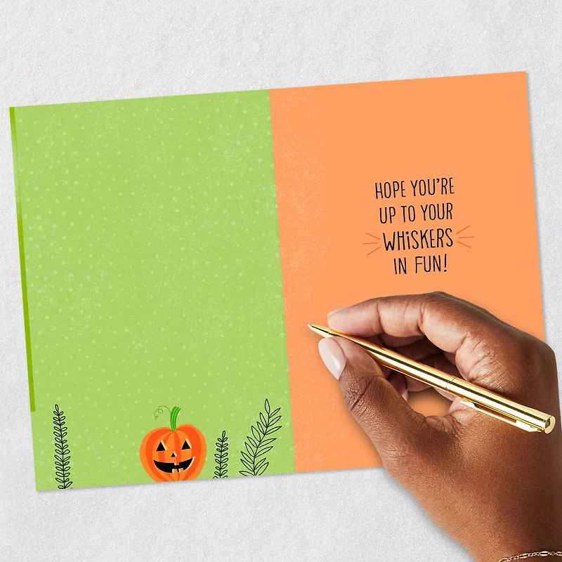 Up to Your Whiskers in Fun Halloween Card for only USD 2.99 | Hallmark