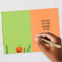 Up to Your Whiskers in Fun Halloween Card for only USD 2.99 | Hallmark