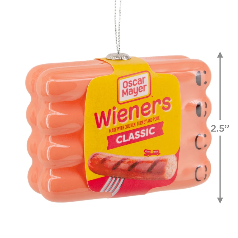 Oscar Mayer™ Classic Wieners Shatterproof Hallmark Ornament for only USD 9.49 | Hallmark