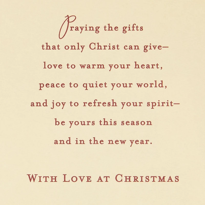God's Many Gifts Religious Christmas Card for Parents for only USD 5.99 | Hallmark