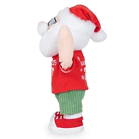 Cuddle Barn Gameday Santa Musical Plush Toy With Motion, 10.5" for only USD 36.99 | Hallmark