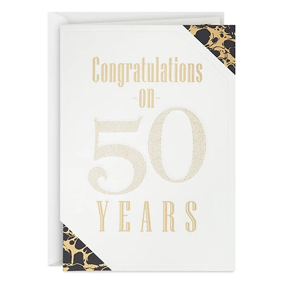 Happiness and Pride, Side by Side 50th Anniversary Card for only USD 6.59 | Hallmark