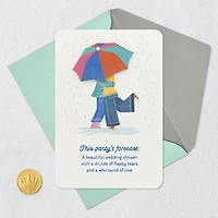 A Forecast of Happy Tears and Love Wedding Shower Card for only USD 5.99 | Hallmark