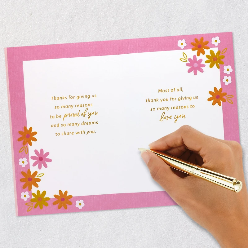So Many Reasons to Love You Birthday Card for Daughter from Both for only USD 6.59 | Hallmark