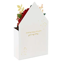 Happy Thoughts, Floral Envelope 3D Pop-Up Thinking of You Card for only USD 8.99 | Hallmark