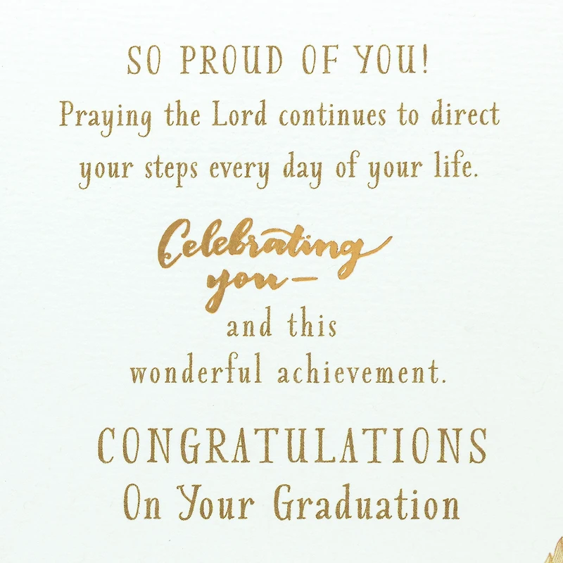 Follow the Lord Religious College Graduation Card for only USD 5.59 | Hallmark