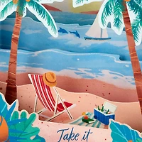 Have a Relaxing Day Beach Scene 3D Pop-Up Card for only USD 6.99 | Hallmark