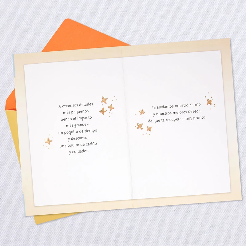 Sending Our Love Spanish-Language Get Well Card for only USD 3.59 | Hallmark
