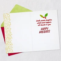 You Make the Whole Season Brighter Christmas Thank You Card for only USD 2.99 | Hallmark