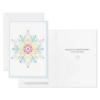 UNICEF Rainbow Snowflake Boxed Holiday Cards, Pack of 20 for only USD 20.50 | Hallmark