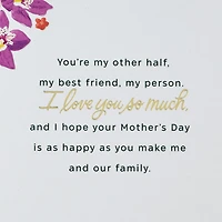 Lacey Chabert Collection Life Is Better With You Romantic Mother's Day Card for only USD 5.99 | Hallmark