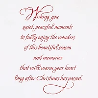 Quiet, Peaceful Moments Christmas Card for only USD 4.59 | Hallmark