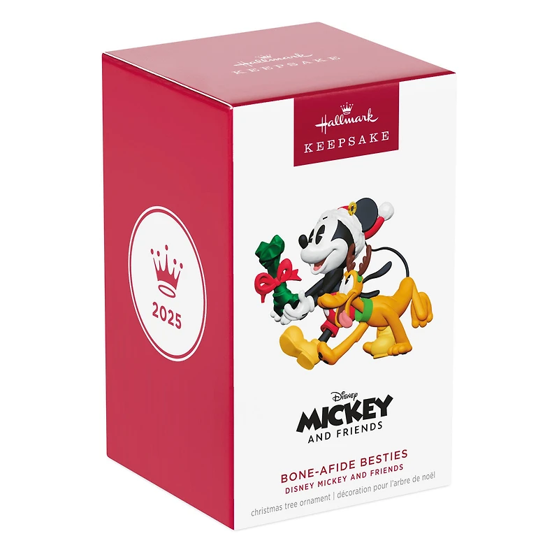 Disney Mickey and Friends Bone-afide Besties Ornament for only USD 27.99 | Hallmark