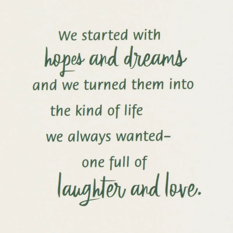 Love the Life We’ve Made Together Anniversary Card for Him for only USD 7.99 | Hallmark