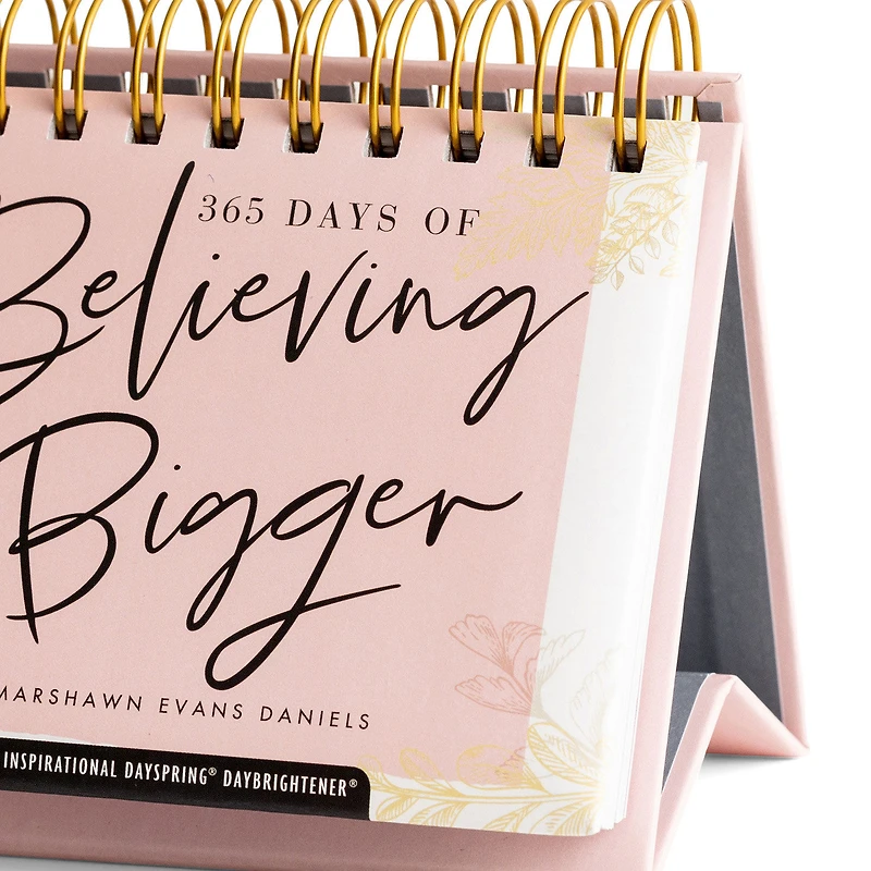 Marshawn Evans Daniels 365 Days of Believing Bigger Perpetual Calendar for only USD 11.99 | Hallmark