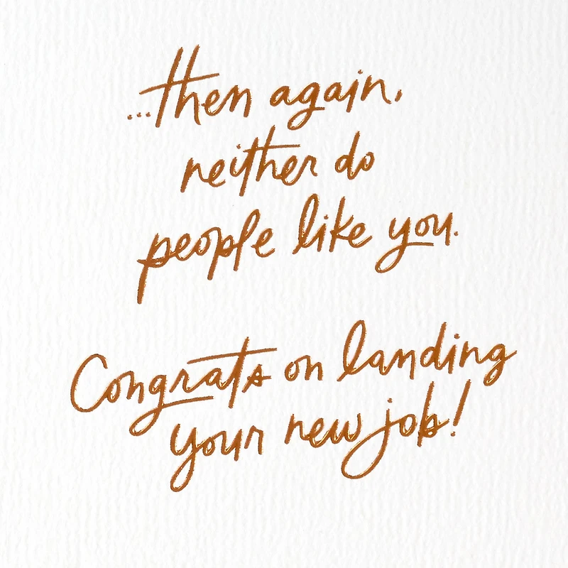 Congrats to You New Job Card for only USD 5.59 | Hallmark