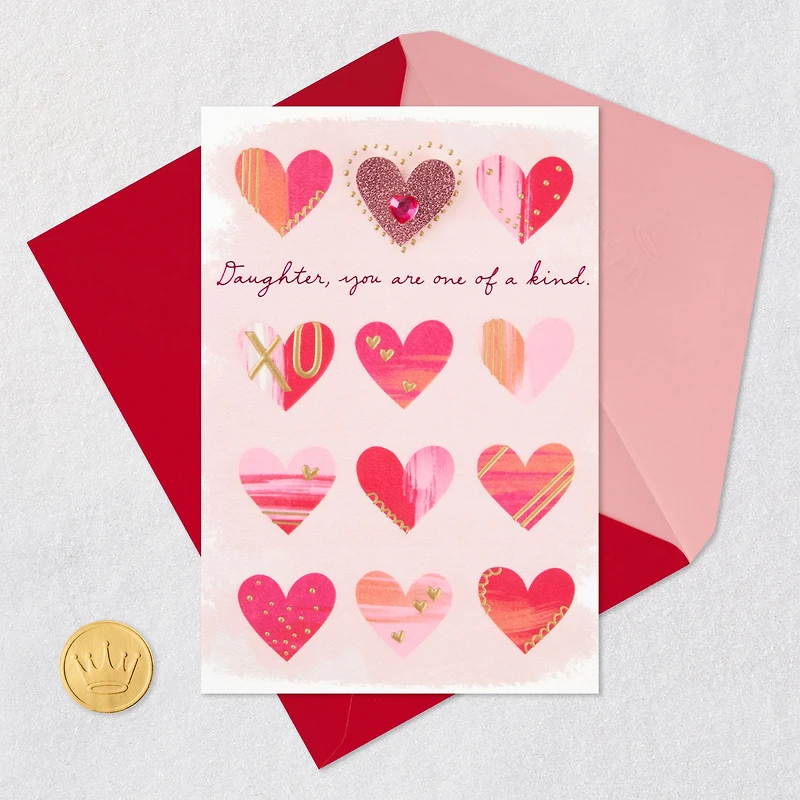 You are One-of-a-Kind Amazing Valentine's Day Card for Daughter for only USD 6.99 | Hallmark