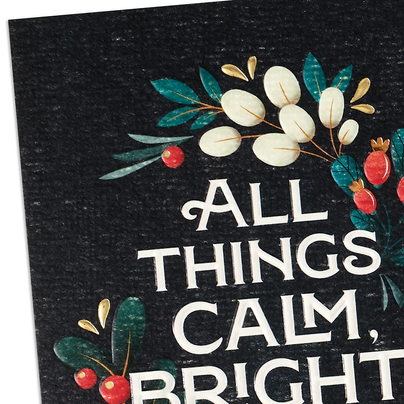 Calm, Bright, Beautiful and Blessed Money Holder Christmas Card for only USD 5.59 | Hallmark