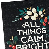 Calm, Bright, Beautiful and Blessed Money Holder Christmas Card for only USD 5.59 | Hallmark