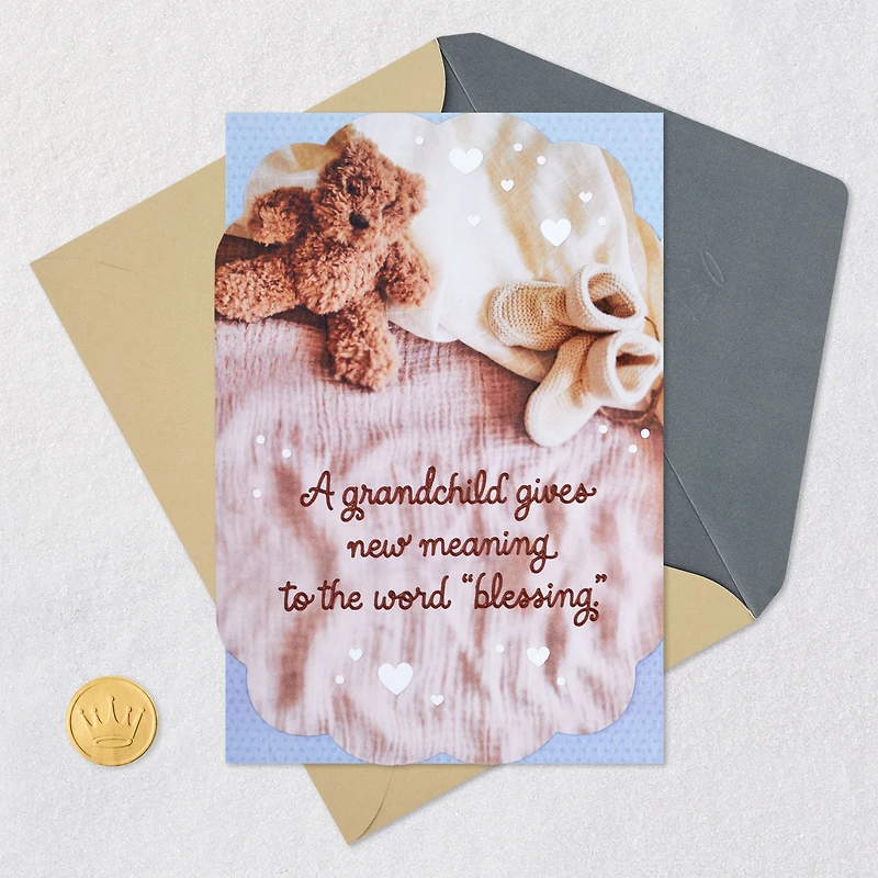 Precious Blessing New Baby Card for Grandparents for only USD 5.59 | Hallmark