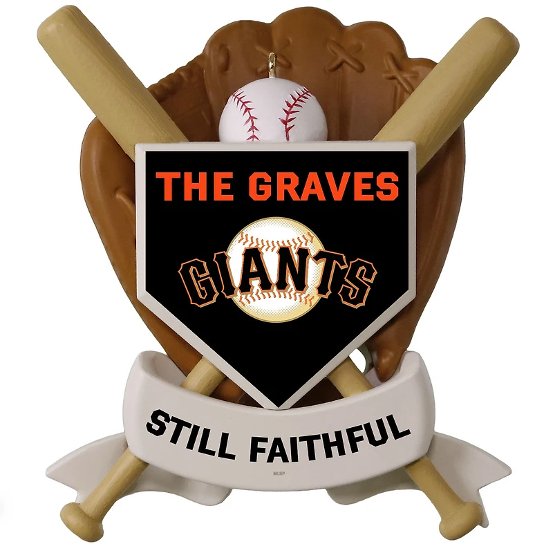 MLB San Francisco Giants™ Baseball Personalized Ornament