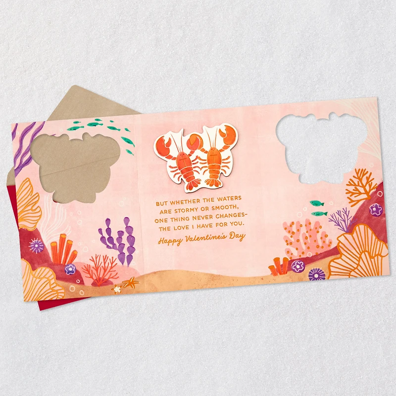 You're the One for Me Lobsters Romantic Valentine's Day Card for only USD 7.99 | Hallmark