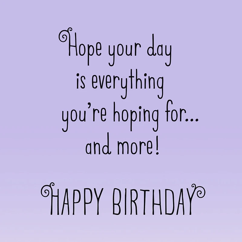 Make a Wish Birthday Card for only USD 0.99 | Hallmark