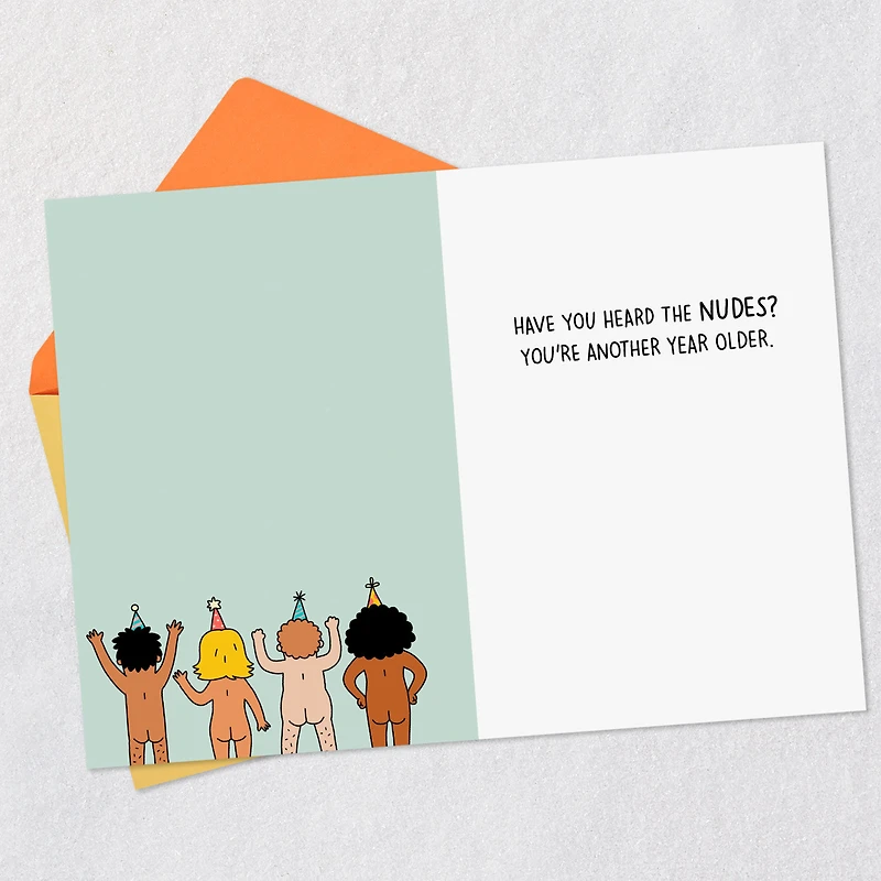 Have You Heard the Nudes Funny Birthday Card for only USD 3.99 | Hallmark