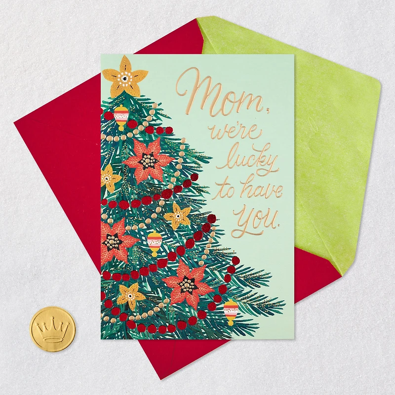 We Love You, Mom Christmas Card for only USD 5.59 | Hallmark