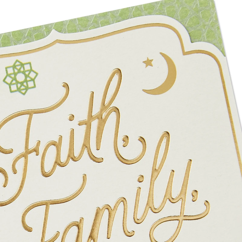 Faith, Family, Love Eid Card for only USD 5.59 | Hallmark
